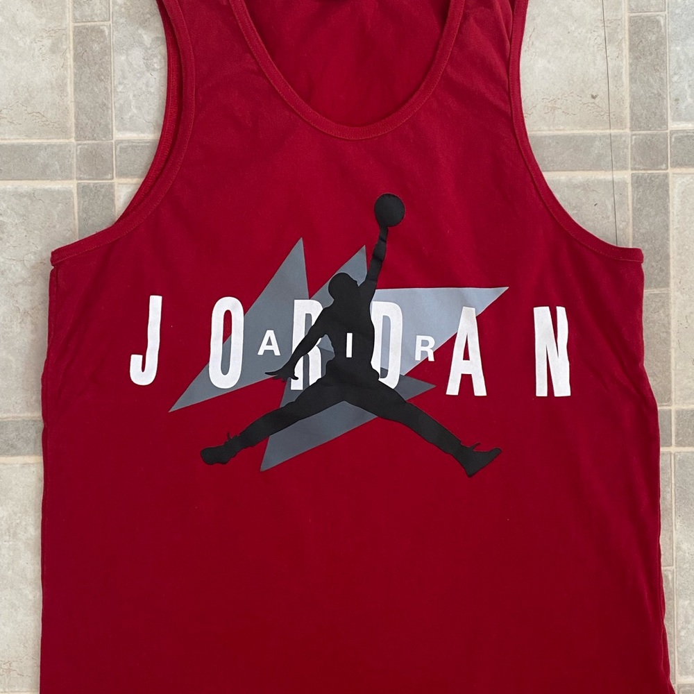 Jordan tank top, mens size large